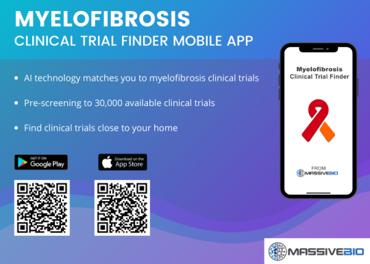 Myelofibrosis Clinical Trial Finder Mobile App 01