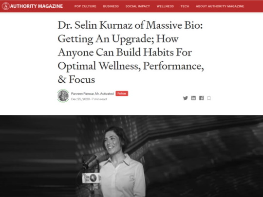 Selin Kurnaz Shares Upbringing and Startup Success with Authority Magazine