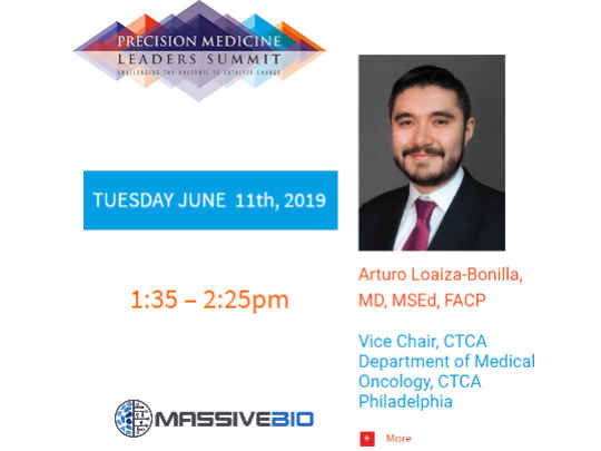 PRECISION MEDICINE LEADERS’ SUMMIT 2019 – EAST