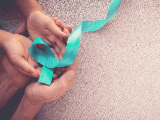 cervical cancer ribbon