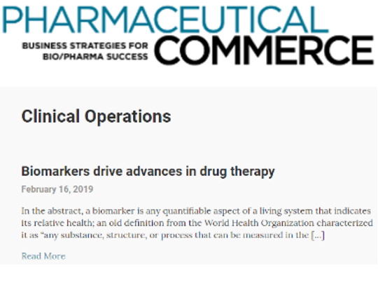 Biomarkers Drive Advances In Drug Therapy