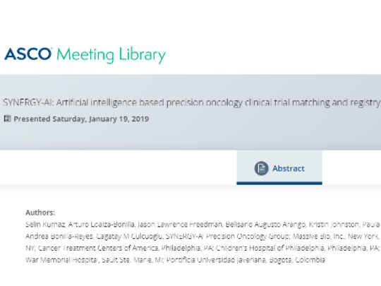 SYNERGY-AI: Session Information