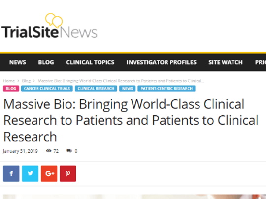 Transforming Cancer Clinical Research
