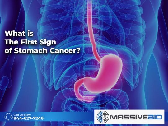 what is the first sign of stomach cancer 01