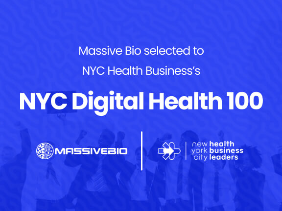 Massive Bio Named to NYC Digital Health 100 4